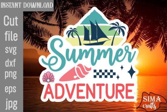 Download Summer Adventure SVG Cut File - Summer adventure svg cut file Collection