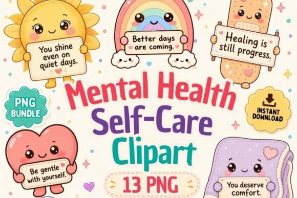 Download Mental Health Self Care Clipart PNG - Self care Collection