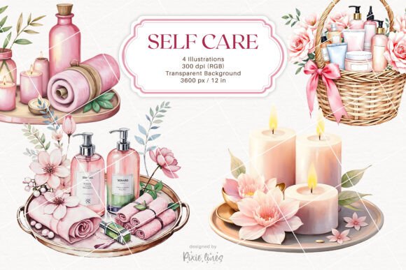 Download Self Care, Spa Day, Beauty Products - Self care Collection