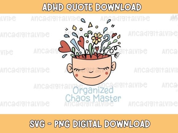Download Chaos Master ADHD PNG SVG - Premium Resources